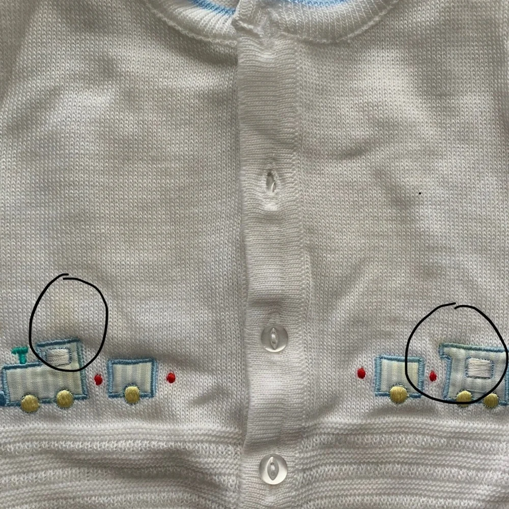 NWT 🪩Vintage Petit Ami Train Cardigan/ 6m ✨Host Pick - Picture 13 of 13